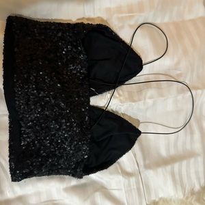 URBAN OUTFITTERS CROP BLOUSE